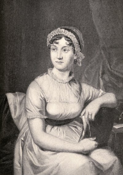 Jane Austen (1775-1817) ilustración de 