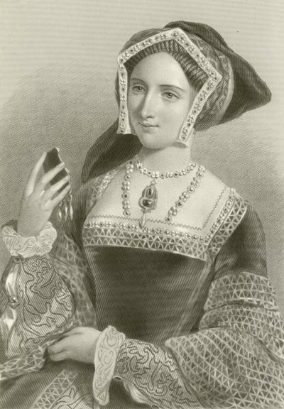 Juana Seymour, tercera esposa del rey Enrique VIII de English School