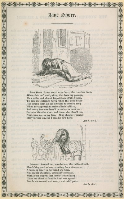 Jane Shore de English School