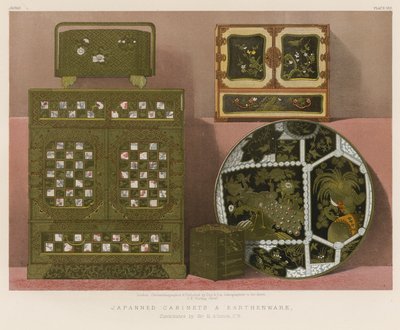 Gabinetes lacados y loza de English School