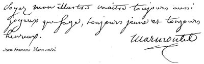 Jean Francois Marmontel de English School