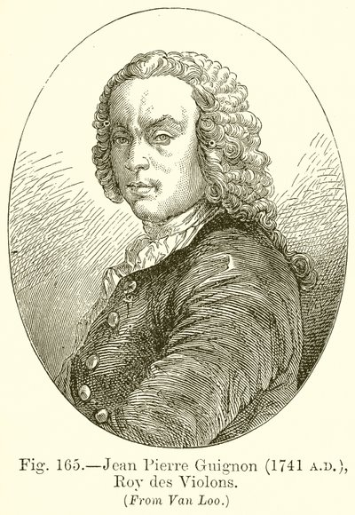 Jean Pierre Guignon, Rey de los Violines 1741 de English School