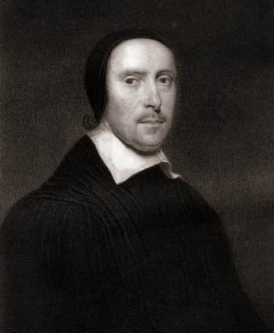 Jeremy Taylor (c.1613-67) de Gallery of Portraits, publicado en 1833 de English School