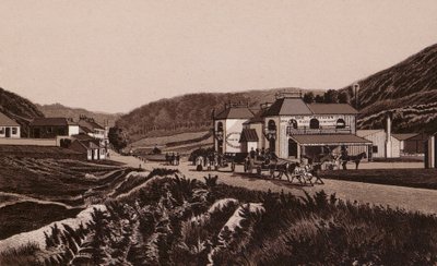 Jersey, Islas Chanel: Greve de Lecq (litografía) de English School