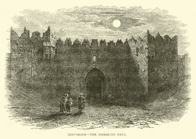 Jerusalén, la Puerta de Damasco de English School