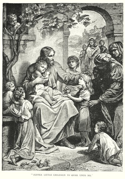Jesucristo y los niños de English School