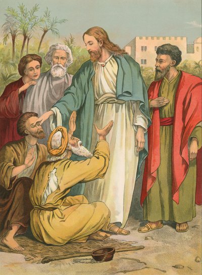 Jesús y los hombres ciegos de English School