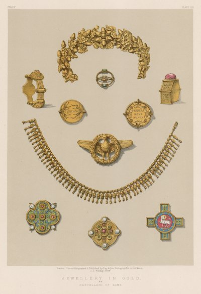 Joyería en Oro de English School