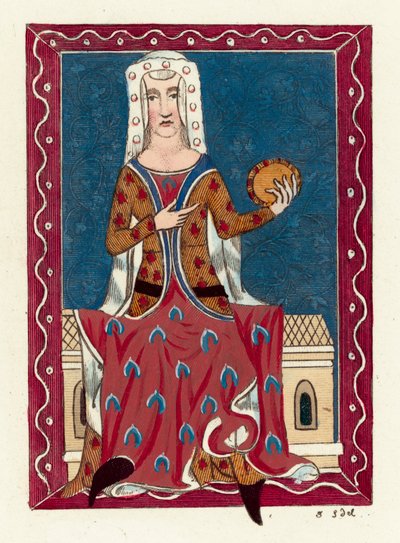 Juana, Condesa de Kent, esposa de Eduardo el Príncipe Negro de English School