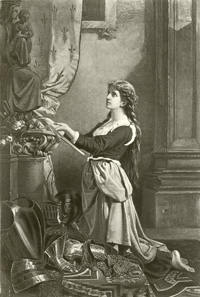 Juana de Arco (grabado) de English School
