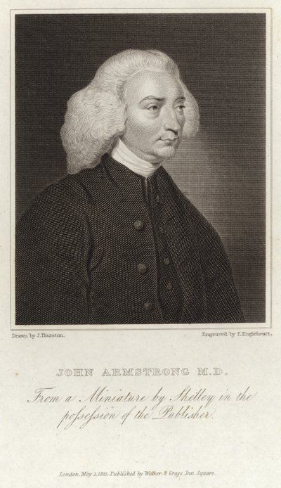 John Armstrong - Poeta y médico escocés (1709-1779) de English School