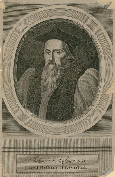 John Aylmer, Lord Obispo de Londres de English School