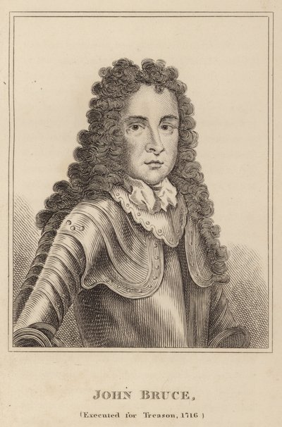 John Bruce, Ejecutado por Traición, 1716 de English School