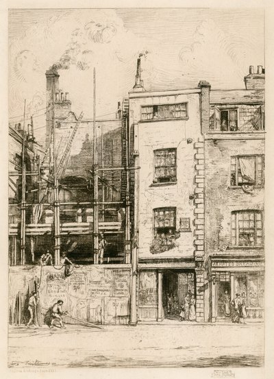 Casa de John Dryden, en Fetter Lane de English School