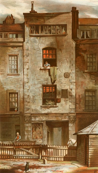 Casa de John Dryden, en Fetter Lane de English School