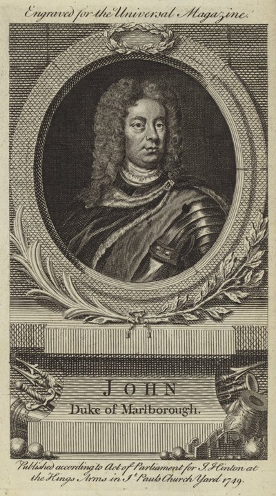 John, Duque de Marlborough de English School