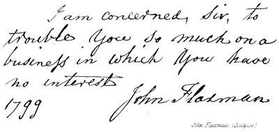 John Flaxman de English School