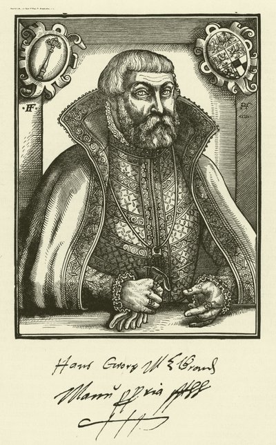 John George, Elector de Brandeburgo de English School