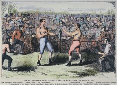 John Heenan contra Tom Sayers de English School