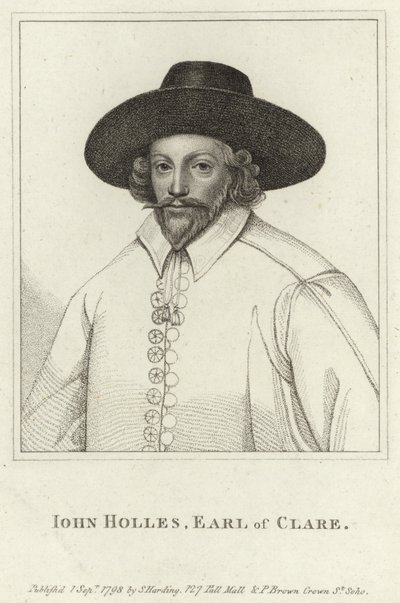 John Holles, Conde de Clare de English School