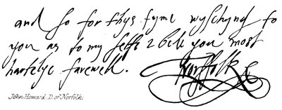 John Howard, Duque de Norfolk de English School