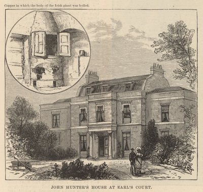 Casa de John Hunter en Earls Court de English School