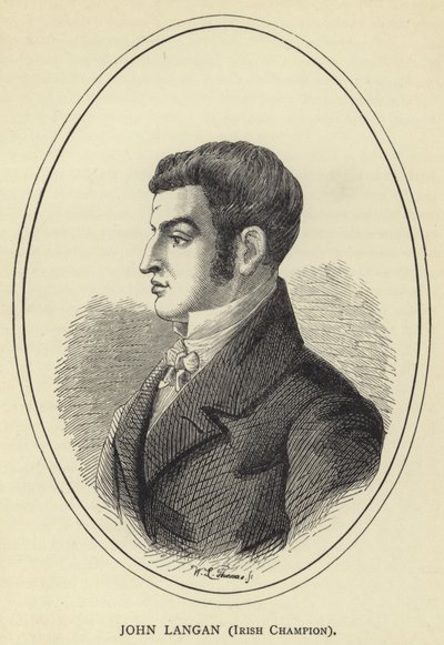 John Langan, Campeón Irlandés de English School