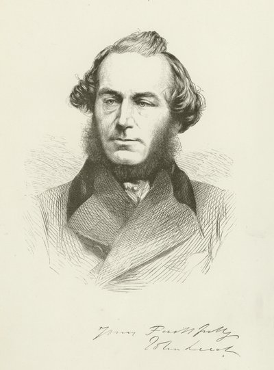 John Leech, retrato de English School