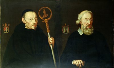 John Placid (1599-1681) y su hermano Sir Thomas Gascoigne, 2º Baronet (c.1593-1686) de English School
