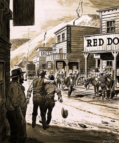 John Sutter descubrió oro en el Valle de Sacramento y comenzó la gran fiebre del oro de California en 1847 de English School