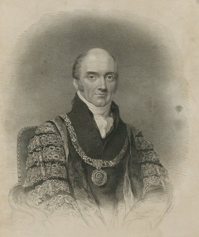 John Thomas Thorp, Alcalde de Londres en 1815 de English School