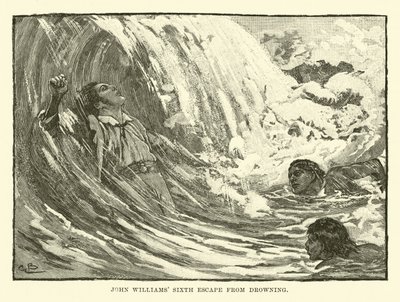Sexto escape de John Williams del ahogamiento de English School