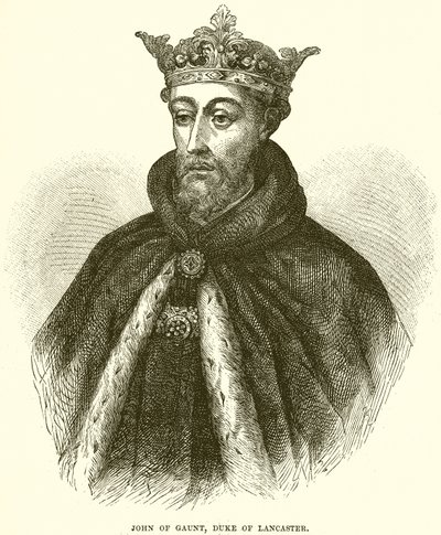 Juan de Gante, Duque de Lancaster de English School