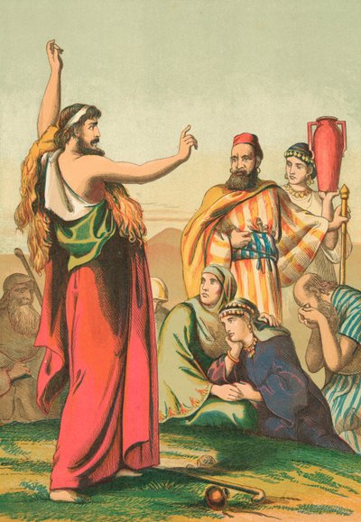 Juan el Bautista predicando de English School