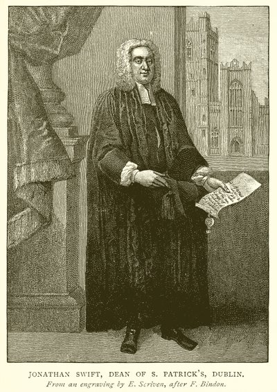 Jonathan Swift, Decano de San Patricio, Dublín de English School