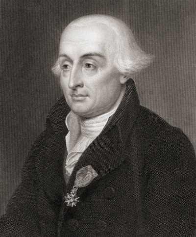 Joseph-Louis Lagrange, Conde del Imperio (1736-1813) de Gallery of Portraits, publicado en 1833 de English School