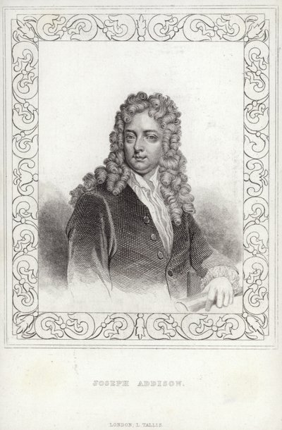 Joseph Addison, autor y político inglés de English School
