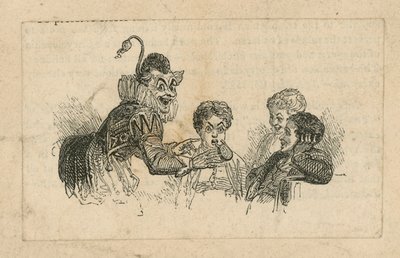 Joseph Grimaldi como Payaso de English School