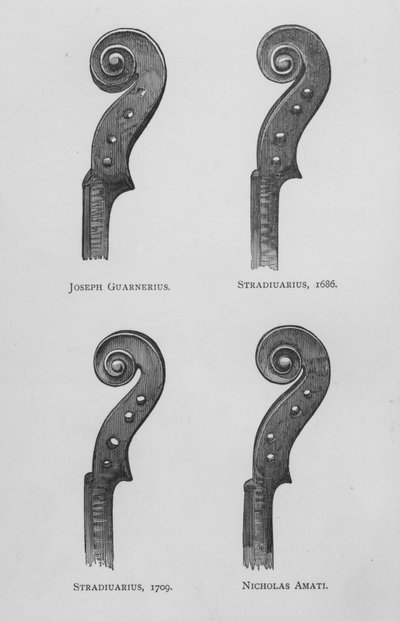 Joseph Guarnerius; Stradiuarius de English School