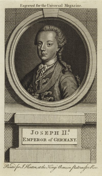 Joseph II, Emperador de Alemania de English School