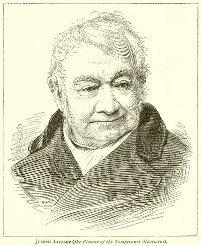Joseph Livesey (el pionero del movimiento de la templanza) de English School