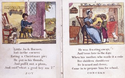 Alegría y Preocupación, 1806 de English School