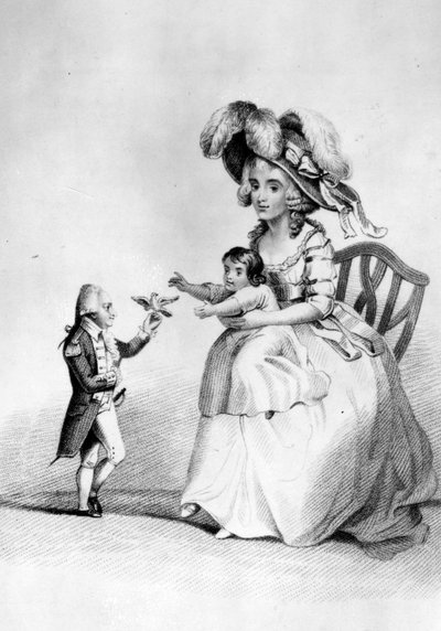 Jozef Boruwlaski, ilustración de 