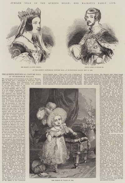 Año del jubileo del reinado de la reina, la vida temprana de Su Majestad de English School