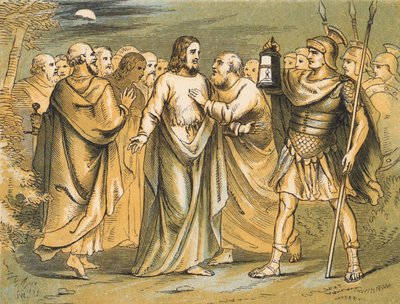 Judas traiciona a Jesús de English School