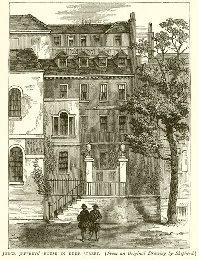 Casa del juez Jeffreys en Duck Street de English School
