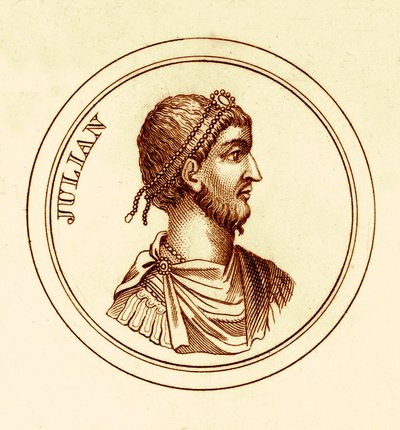 Juliano, ilustración del Diccionario Histórico Universal de George Crabb, publicada en 1825 de English School