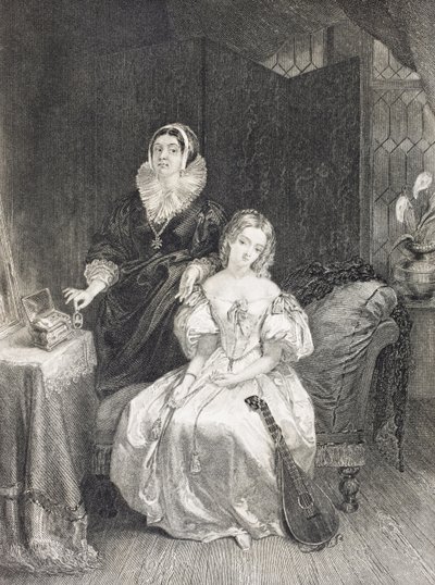 Julieta y su nodriza, de 