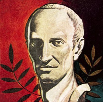 Julio César, asesinado en los Idus de marzo del 44 a.C. de English School