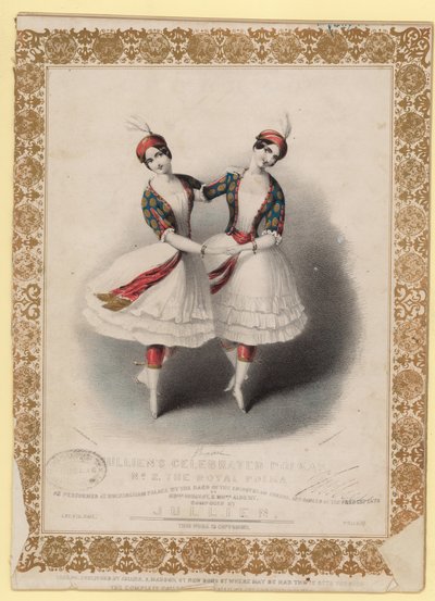 Polkas celebradas de Jullien, No 2, La Polka Real de English School